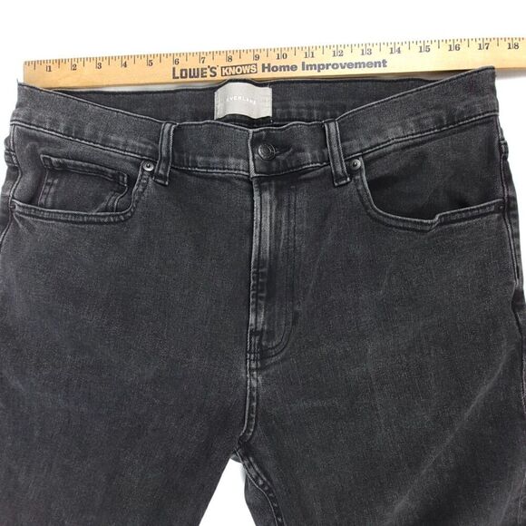 EVERLANE Premium 11 oz Japanese Denim Skinny Fit Jean Washed Black Mens 36 x 34 - Picture 7 of 7